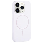 Custodia per telefono in silicone liquido con ampio foro per fotocamera e MagSafe, copertura completa., For iPhone 11 Pro Max, For iPhone 11