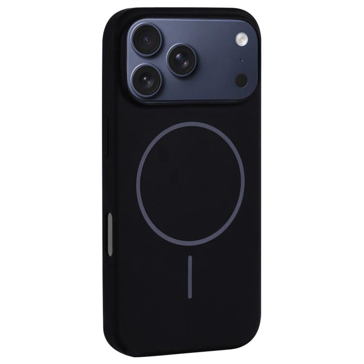 Custodia per telefono in silicone liquido con ampio foro per fotocamera e MagSafe, copertura completa., For iPhone 17 Pro Max, For iPhone 17 Pro