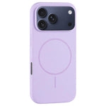 Custodia per telefono in silicone liquido con ampio foro per fotocamera e MagSafe, copertura completa., For iPhone 17 Pro Max, For iPhone 17 Pro