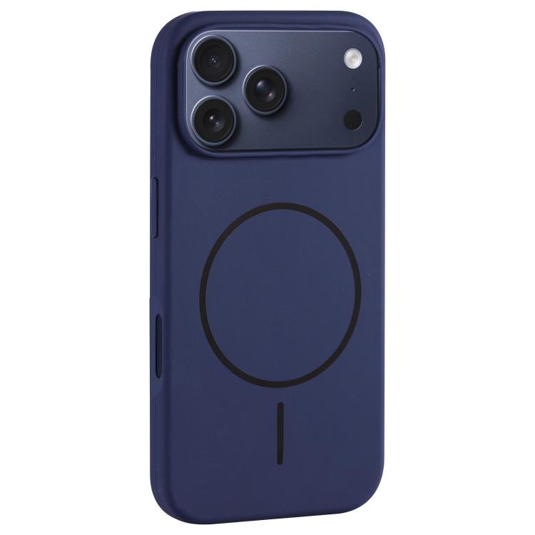 Custodia per telefono in silicone liquido con ampio foro per fotocamera e MagSafe, copertura completa., For iPhone 17 Pro Max, For iPhone 17 Pro
