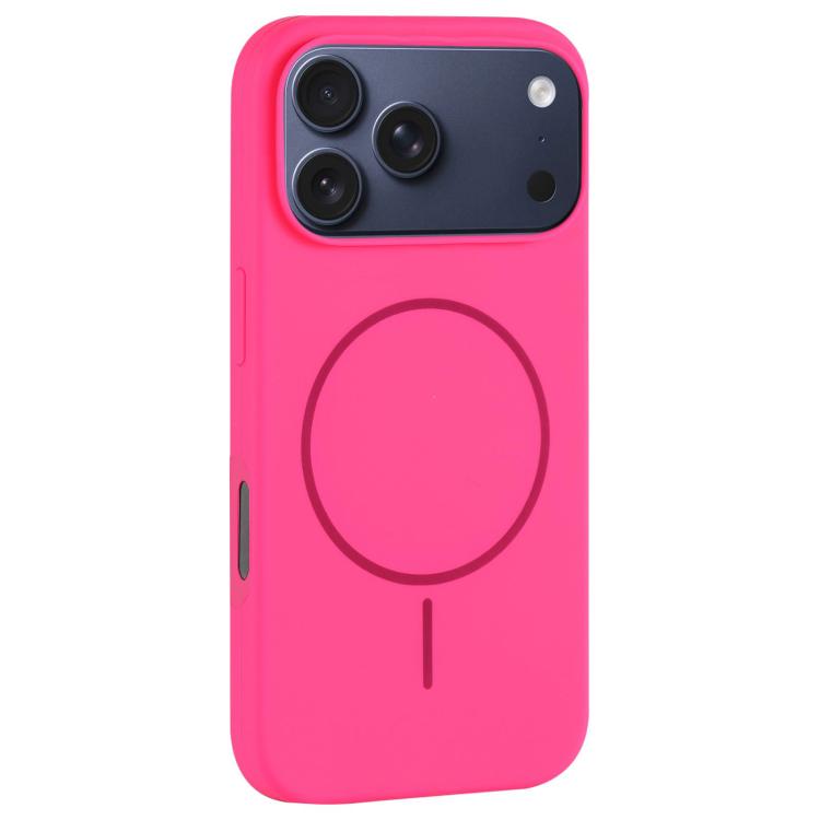 Custodia per telefono in silicone liquido con ampio foro per fotocamera e MagSafe, copertura completa., For iPhone 17 Pro Max, For iPhone 17 Pro