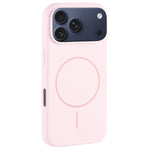 Custodia per telefono in silicone liquido con ampio foro per fotocamera e MagSafe, copertura completa., For iPhone 17 Pro Max, For iPhone 17 Pro