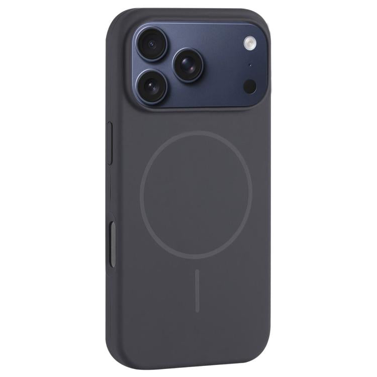 Custodia per telefono in silicone liquido con ampio foro per fotocamera e MagSafe, copertura completa., For iPhone 17 Pro Max, For iPhone 17 Pro