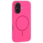 Custodia per telefono in silicone liquido con ampio foro per fotocamera e MagSafe, copertura completa., For iPhone 17, For iPhone Air