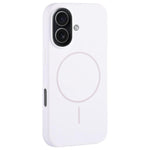 Custodia per telefono in silicone liquido con ampio foro per fotocamera e MagSafe, copertura completa., For iPhone 17, For iPhone Air