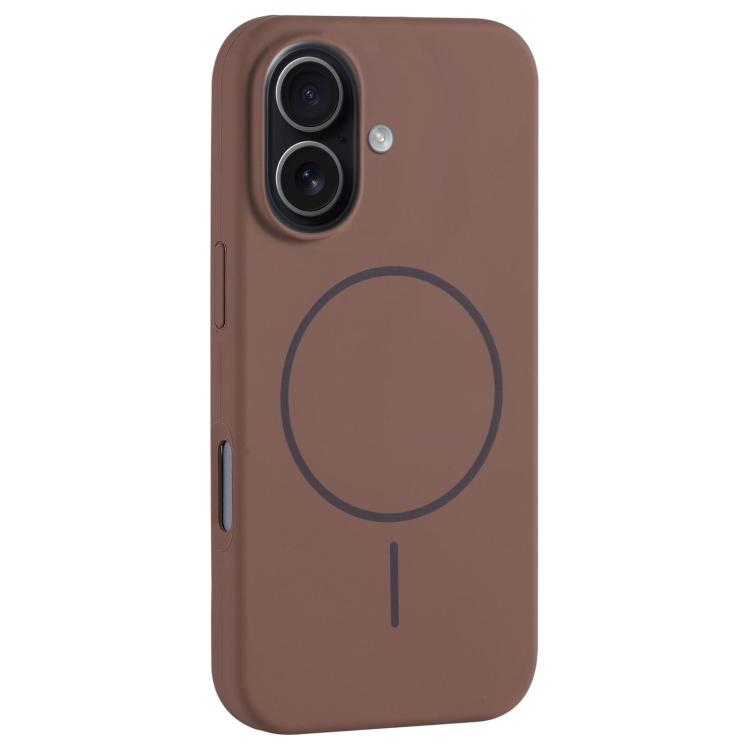Custodia per telefono in silicone liquido con ampio foro per fotocamera e MagSafe, copertura completa., For iPhone 17, For iPhone Air