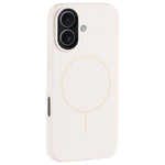 Custodia per telefono in silicone liquido con ampio foro per fotocamera e MagSafe, copertura completa., For iPhone 17, For iPhone Air