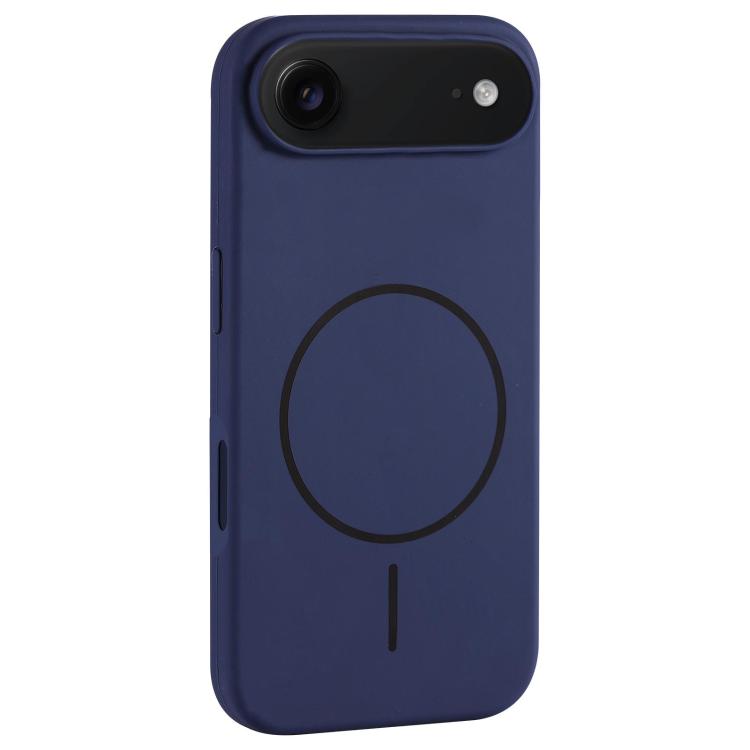 Custodia per telefono in silicone liquido con ampio foro per fotocamera e MagSafe, copertura completa., For iPhone 17, For iPhone Air