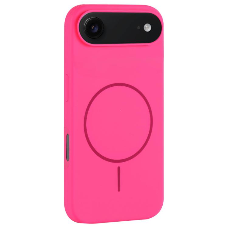 Custodia per telefono in silicone liquido con ampio foro per fotocamera e MagSafe, copertura completa., For iPhone 17, For iPhone Air