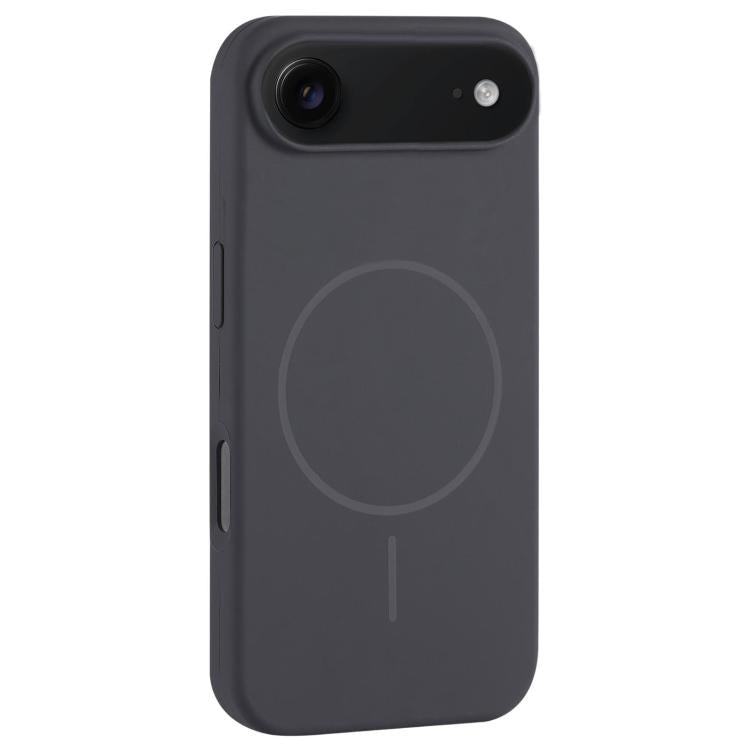 Custodia per telefono in silicone liquido con ampio foro per fotocamera e MagSafe, copertura completa., For iPhone 17, For iPhone Air
