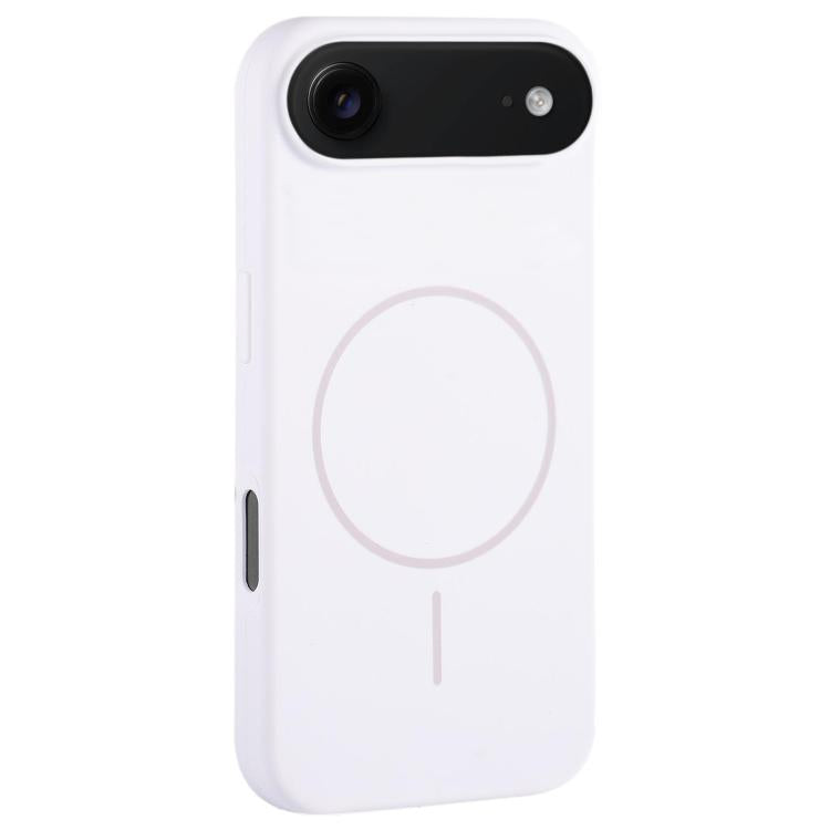 Custodia per telefono in silicone liquido con ampio foro per fotocamera e MagSafe, copertura completa., For iPhone 17, For iPhone Air