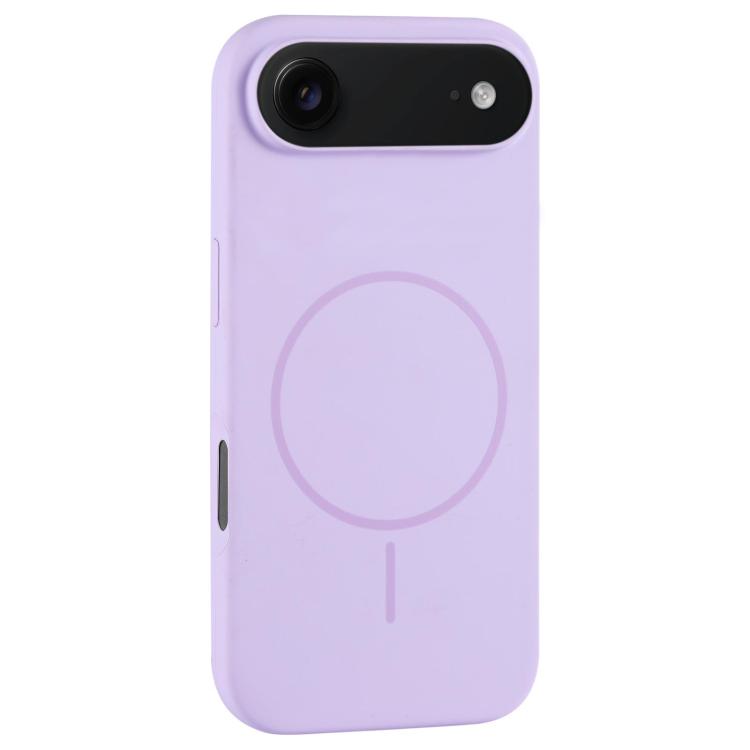 Custodia per telefono in silicone liquido con ampio foro per fotocamera e MagSafe, copertura completa., For iPhone 17, For iPhone Air