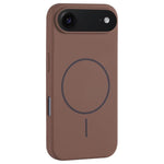 Custodia per telefono in silicone liquido con ampio foro per fotocamera e MagSafe, copertura completa., For iPhone 17, For iPhone Air