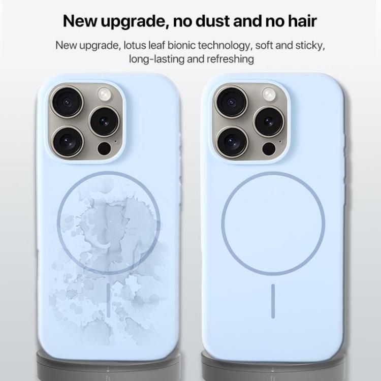 Custodia per telefono in silicone liquido con ampio foro per fotocamera e MagSafe, copertura completa., For iPhone 12 Pro Max, For iPhone 12 Pro