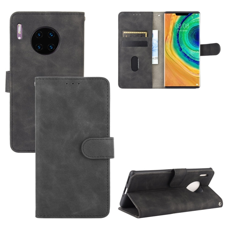 Tinta unita Skin Feel Fibbia magnetica Flip orizzontale Custodia in pelle PU con struttura in vitello con supporto e slot per schede e portafoglio, For Huawei Mate 30 Pro, For Huawei nova 6 SE / P40 Lite, For Huawei Honor 10 Lite / P smart (2019)      ...