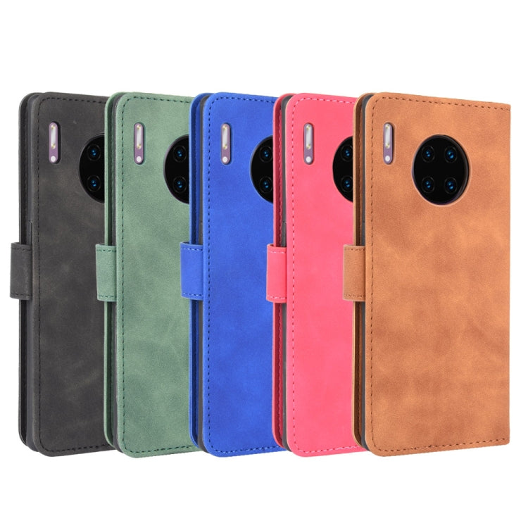 Tinta unita Skin Feel Fibbia magnetica Flip orizzontale Custodia in pelle PU con struttura in vitello con supporto e slot per schede e portafoglio, For Huawei Mate 30 Pro, For Huawei nova 6 SE / P40 Lite, For Huawei Honor 10 Lite / P smart (2019)      ...