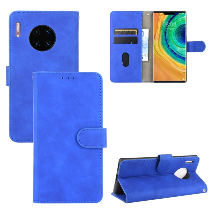 Tinta unita Skin Feel Fibbia magnetica Flip orizzontale Custodia in pelle PU con struttura in vitello con supporto e slot per schede e portafoglio, For Huawei Mate 30 Pro, For Huawei nova 6 SE / P40 Lite, For Huawei Honor 10 Lite / P smart (2019)      ...
