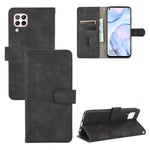 Tinta unita Skin Feel Fibbia magnetica Flip orizzontale Custodia in pelle PU con struttura in vitello con supporto e slot per schede e portafoglio, For Huawei Mate 30 Pro, For Huawei nova 6 SE / P40 Lite, For Huawei Honor 10 Lite / P smart (2019)      ...