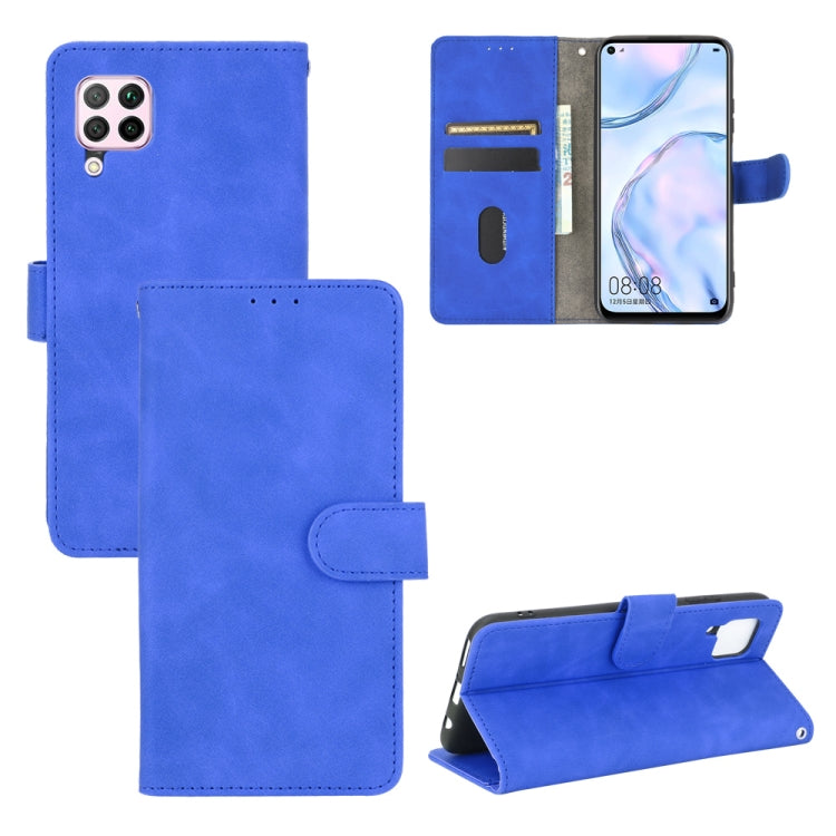 Tinta unita Skin Feel Fibbia magnetica Flip orizzontale Custodia in pelle PU con struttura in vitello con supporto e slot per schede e portafoglio, For Huawei Mate 30 Pro, For Huawei nova 6 SE / P40 Lite, For Huawei Honor 10 Lite / P smart (2019)      ...