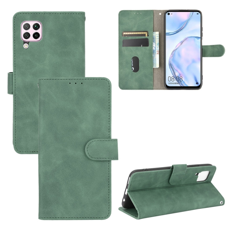 Tinta unita Skin Feel Fibbia magnetica Flip orizzontale Custodia in pelle PU con struttura in vitello con supporto e slot per schede e portafoglio, For Huawei Mate 30 Pro, For Huawei nova 6 SE / P40 Lite, For Huawei Honor 10 Lite / P smart (2019)      ...