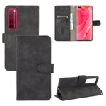 Tinta unita Skin Feel Fibbia magnetica Flip orizzontale Custodia in pelle PU con struttura in vitello con supporto e slot per schede e portafoglio, For Huawei nova 7 Pro 5G, For Huawei P smart 2020, For Huawei Honor 10i / 20i / Enjoy 9s                ...