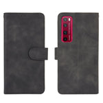 Tinta unita Skin Feel Fibbia magnetica Flip orizzontale Custodia in pelle PU con struttura in vitello con supporto e slot per schede e portafoglio, For Huawei nova 7 Pro 5G, For Huawei P smart 2020, For Huawei Honor 10i / 20i / Enjoy 9s                ...
