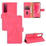 Tinta unita Skin Feel Fibbia magnetica Flip orizzontale Custodia in pelle PU con struttura in vitello con supporto e slot per schede e portafoglio, For Huawei nova 7 Pro 5G, For Huawei P smart 2020, For Huawei Honor 10i / 20i / Enjoy 9s                ...