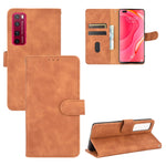 Tinta unita Skin Feel Fibbia magnetica Flip orizzontale Custodia in pelle PU con struttura in vitello con supporto e slot per schede e portafoglio, For Huawei nova 7 Pro 5G, For Huawei P smart 2020, For Huawei Honor 10i / 20i / Enjoy 9s                ...