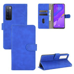 Tinta unita Skin Feel Fibbia magnetica Flip orizzontale Custodia in pelle PU con struttura in vitello con supporto e slot per schede e portafoglio, For Huawei P30 Pro, For Huawei Y8p / Enjoy 10s, For Huawei nova 7 5G