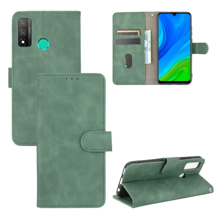 Tinta unita Skin Feel Fibbia magnetica Flip orizzontale Custodia in pelle PU con struttura in vitello con supporto e slot per schede e portafoglio, For Huawei nova 7 Pro 5G, For Huawei P smart 2020, For Huawei Honor 10i / 20i / Enjoy 9s                ...