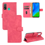 Tinta unita Skin Feel Fibbia magnetica Flip orizzontale Custodia in pelle PU con struttura in vitello con supporto e slot per schede e portafoglio, For Huawei nova 7 Pro 5G, For Huawei P smart 2020, For Huawei Honor 10i / 20i / Enjoy 9s                ...