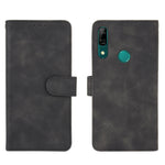 Tinta unita Skin Feel Fibbia magnetica Flip orizzontale Custodia in pelle PU con struttura in vitello con supporto e slot per schede e portafoglio, For Huawei P smart Z / Y9 Prime (2019), For Huawei Honor 30 Youth, For Huawei P30                       ...
