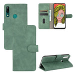 Tinta unita Skin Feel Fibbia magnetica Flip orizzontale Custodia in pelle PU con struttura in vitello con supporto e slot per schede e portafoglio, For Huawei P smart Z / Y9 Prime (2019), For Huawei Honor 30 Youth, For Huawei P30                       ...