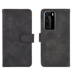Tinta unita Skin Feel Fibbia magnetica Flip orizzontale Custodia in pelle PU con struttura in vitello con supporto e slot per schede e portafoglio, For Huawei P40 Pro, For Huawei Honor 20 / nova 5T, For Huawei P40 Pro+, For Huawei P40