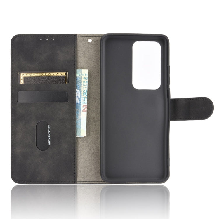 Tinta unita Skin Feel Fibbia magnetica Flip orizzontale Custodia in pelle PU con struttura in vitello con supporto e slot per schede e portafoglio, For Huawei P40 Pro, For Huawei Honor 20 / nova 5T, For Huawei P40 Pro+, For Huawei P40
