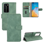 Tinta unita Skin Feel Fibbia magnetica Flip orizzontale Custodia in pelle PU con struttura in vitello con supporto e slot per schede e portafoglio, For Huawei P40 Pro, For Huawei Honor 20 / nova 5T, For Huawei P40 Pro+, For Huawei P40