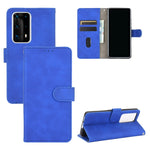 Tinta unita Skin Feel Fibbia magnetica Flip orizzontale Custodia in pelle PU con struttura in vitello con supporto e slot per schede e portafoglio, For Huawei P40 Pro, For Huawei Honor 20 / nova 5T, For Huawei P40 Pro+, For Huawei P40