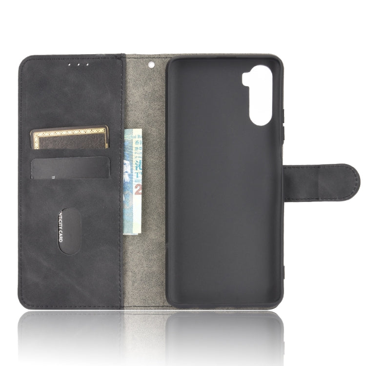 Tinta unita Skin Feel Fibbia magnetica Flip orizzontale Custodia in pelle PU con struttura in vitello con supporto e slot per schede e portafoglio, For Huawei Maimang 9 / Mate 40 Lite, For Huawei Mate 30, For Huawei nova 6 5G                           ...
