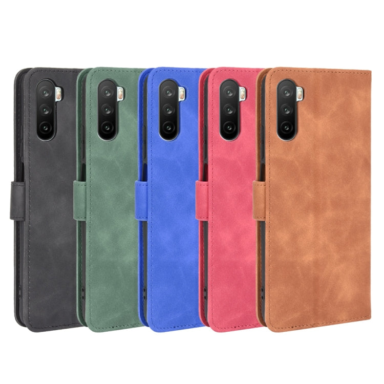 Tinta unita Skin Feel Fibbia magnetica Flip orizzontale Custodia in pelle PU con struttura in vitello con supporto e slot per schede e portafoglio, For Huawei Maimang 9 / Mate 40 Lite, For Huawei Mate 30, For Huawei nova 6 5G                           ...