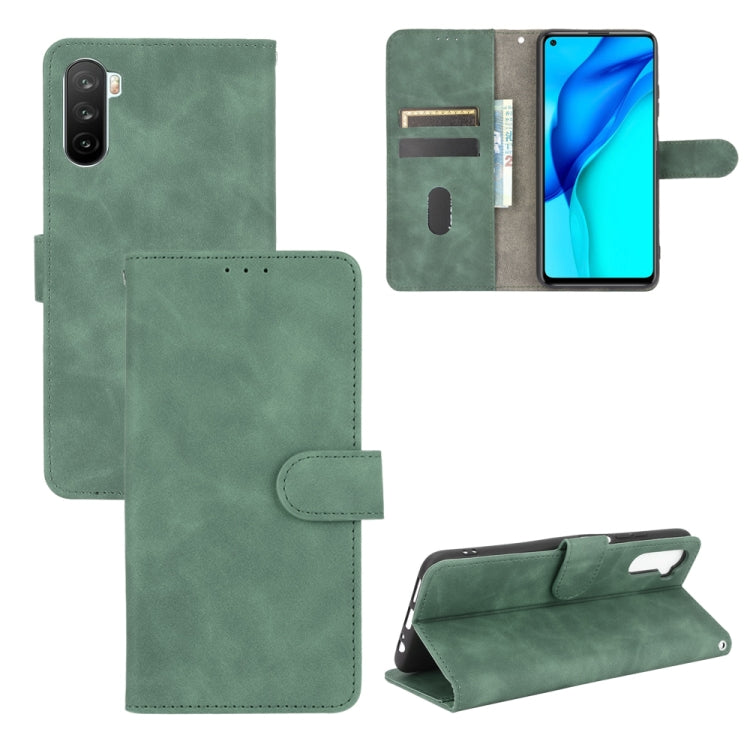 Tinta unita Skin Feel Fibbia magnetica Flip orizzontale Custodia in pelle PU con struttura in vitello con supporto e slot per schede e portafoglio, For Huawei Maimang 9 / Mate 40 Lite, For Huawei Mate 30, For Huawei nova 6 5G                           ...