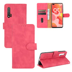 Tinta unita Skin Feel Fibbia magnetica Flip orizzontale Custodia in pelle PU con struttura in vitello con supporto e slot per schede e portafoglio, For Huawei Maimang 9 / Mate 40 Lite, For Huawei Mate 30, For Huawei nova 6 5G                           ...