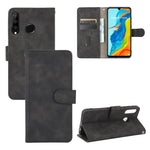 Tinta unita Skin Feel Fibbia magnetica Flip orizzontale Custodia in pelle PU con struttura in vitello con supporto e slot per schede e portafoglio, For Huawei Maimang 9 / Mate 40 Lite, For Huawei Mate 30, For Huawei nova 6 5G                           ...