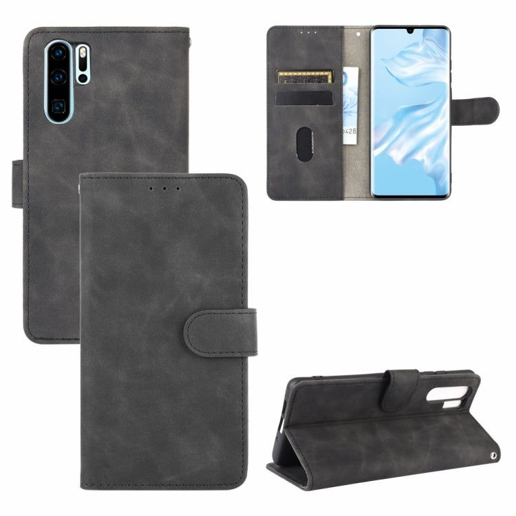 Tinta unita Skin Feel Fibbia magnetica Flip orizzontale Custodia in pelle PU con struttura in vitello con supporto e slot per schede e portafoglio, For Huawei P30 Pro, For Huawei Y8p / Enjoy 10s, For Huawei nova 7 5G