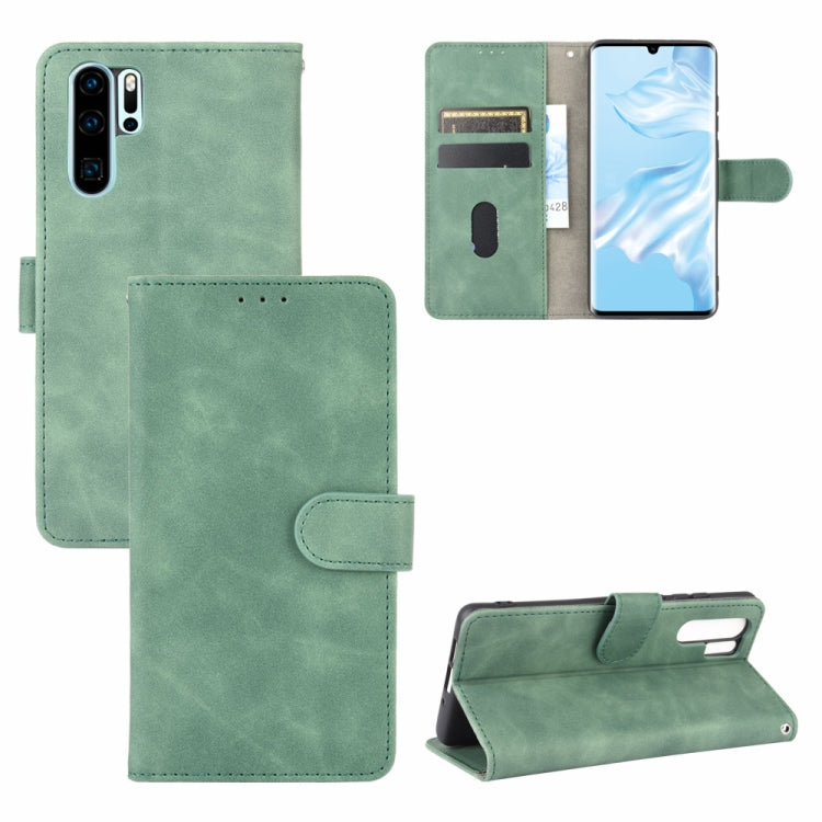 Tinta unita Skin Feel Fibbia magnetica Flip orizzontale Custodia in pelle PU con struttura in vitello con supporto e slot per schede e portafoglio, For Huawei P30 Pro, For Huawei Y8p / Enjoy 10s, For Huawei nova 7 5G