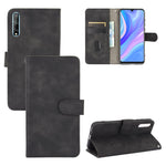 Tinta unita Skin Feel Fibbia magnetica Flip orizzontale Custodia in pelle PU con struttura in vitello con supporto e slot per schede e portafoglio, For Huawei P30 Pro, For Huawei Y8p / Enjoy 10s, For Huawei nova 7 5G