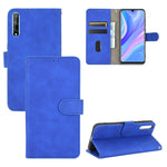 Tinta unita Skin Feel Fibbia magnetica Flip orizzontale Custodia in pelle PU con struttura in vitello con supporto e slot per schede e portafoglio, For Huawei P30 Pro, For Huawei Y8p / Enjoy 10s, For Huawei nova 7 5G