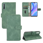 Tinta unita Skin Feel Fibbia magnetica Flip orizzontale Custodia in pelle PU con struttura in vitello con supporto e slot per schede e portafoglio, For Huawei P30 Pro, For Huawei Y8p / Enjoy 10s, For Huawei nova 7 5G