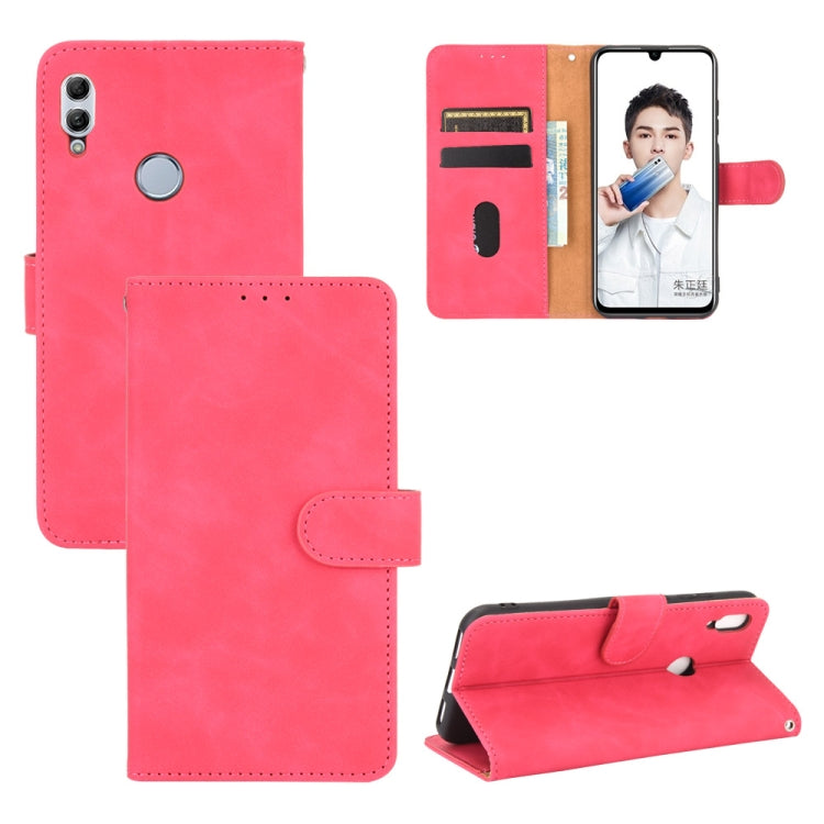 Tinta unita Skin Feel Fibbia magnetica Flip orizzontale Custodia in pelle PU con struttura in vitello con supporto e slot per schede e portafoglio, For Huawei Mate 30 Pro, For Huawei nova 6 SE / P40 Lite, For Huawei Honor 10 Lite / P smart (2019)      ...