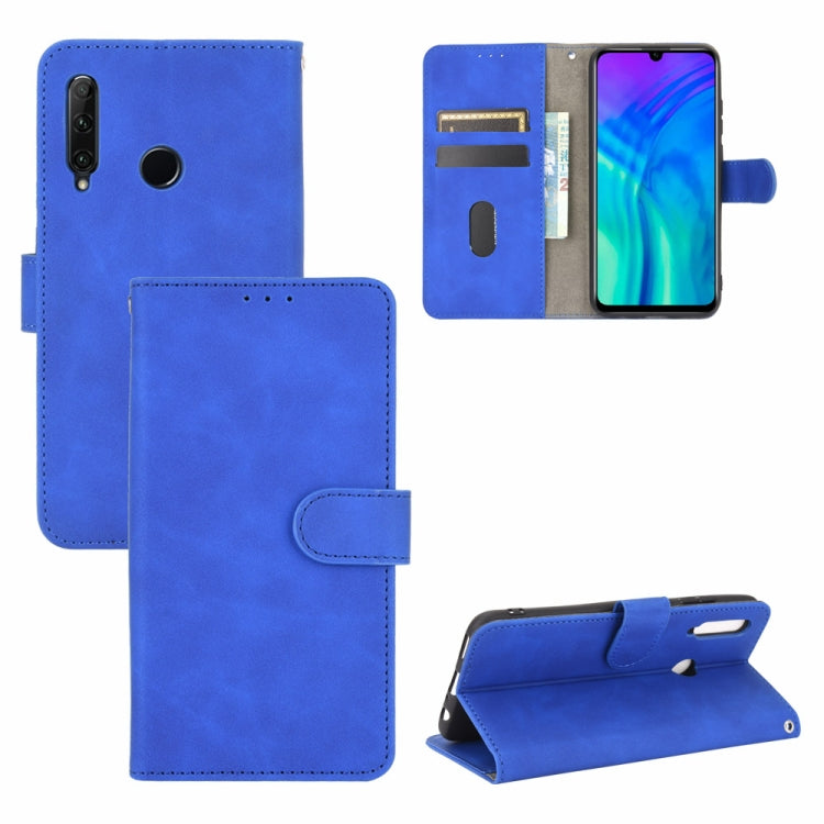Tinta unita Skin Feel Fibbia magnetica Flip orizzontale Custodia in pelle PU con struttura in vitello con supporto e slot per schede e portafoglio, For Huawei nova 7 Pro 5G, For Huawei P smart 2020, For Huawei Honor 10i / 20i / Enjoy 9s                ...