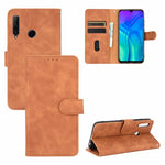 Tinta unita Skin Feel Fibbia magnetica Flip orizzontale Custodia in pelle PU con struttura in vitello con supporto e slot per schede e portafoglio, For Huawei nova 7 Pro 5G, For Huawei P smart 2020, For Huawei Honor 10i / 20i / Enjoy 9s                ...